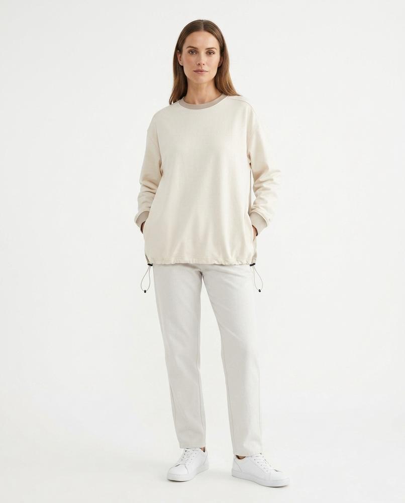 Cloppenburg Mode - Kudus | Locker Geschnittenes Kontrastfarbenes Sweatshirt Unisex