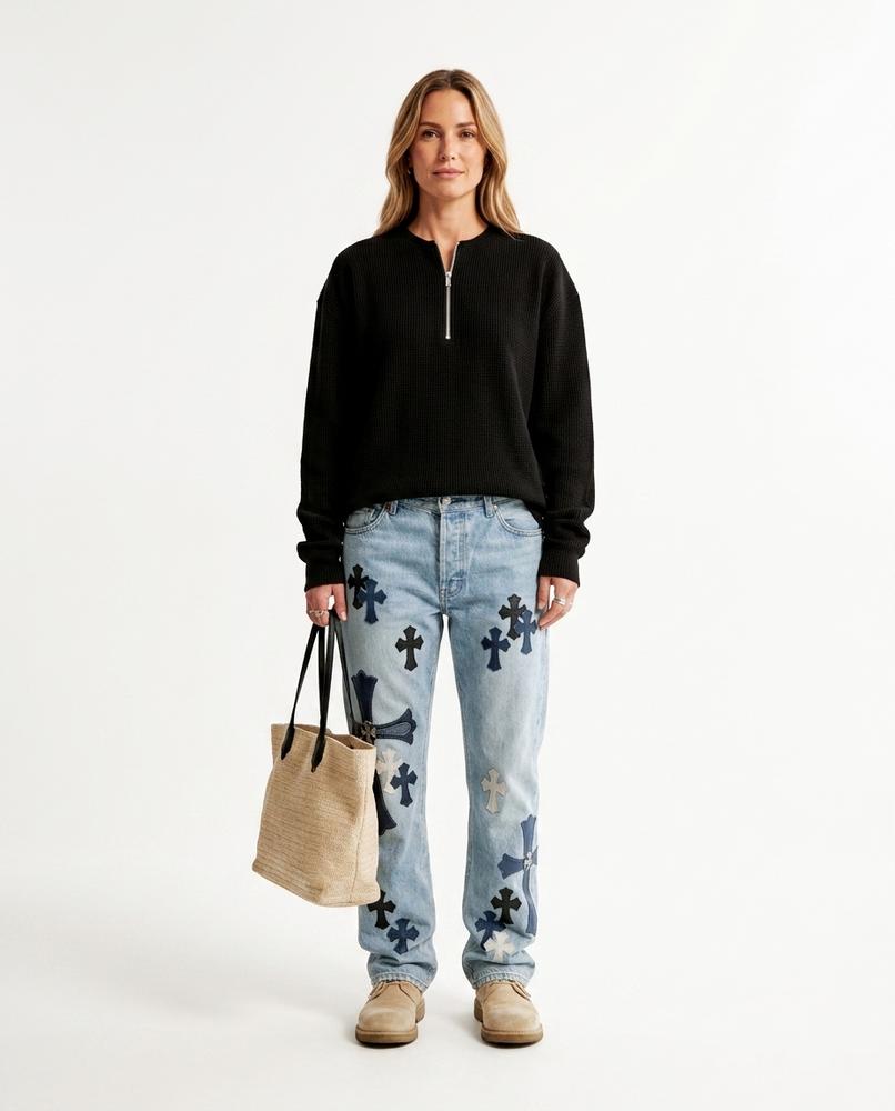 Cloppenburg Mode - Yavun | Gerippt Locker Geschnitten Pullover Unisex