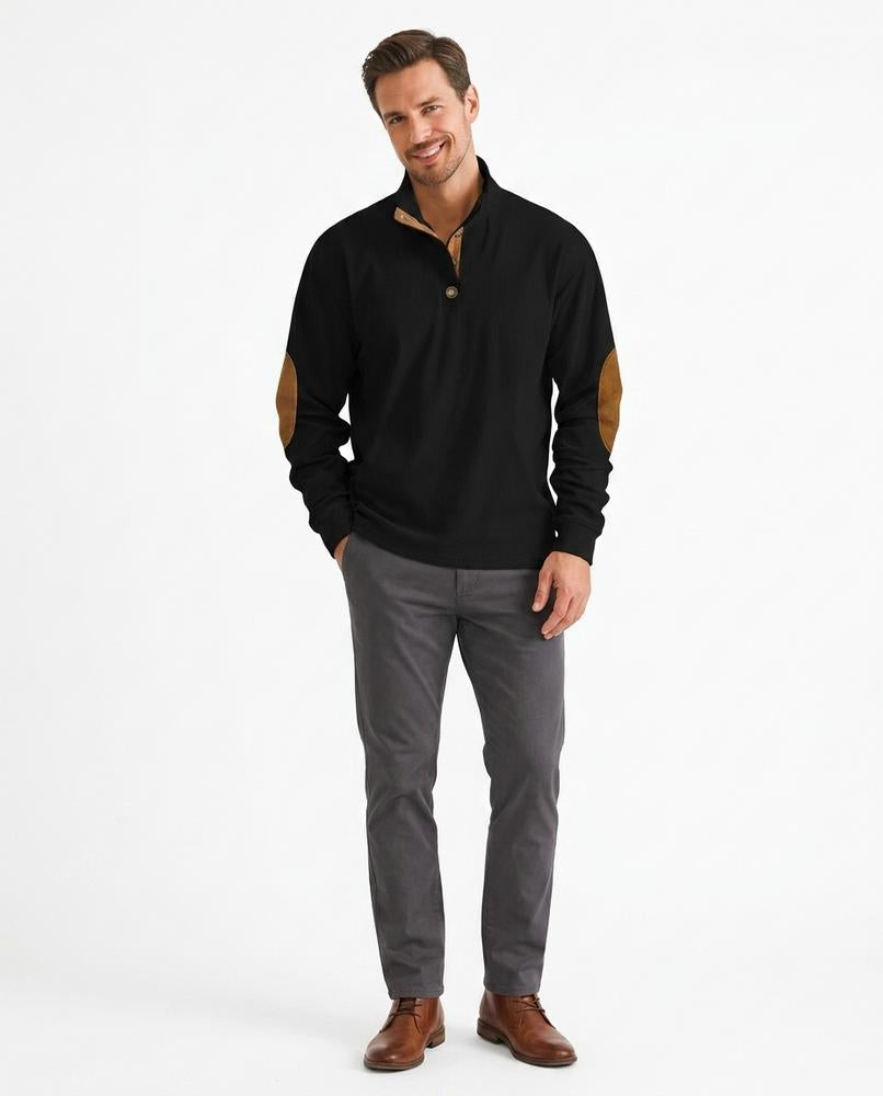 Cloppenburg Mode - Vidak | Gerippt Mit-Knopfleiste Pullover Herren