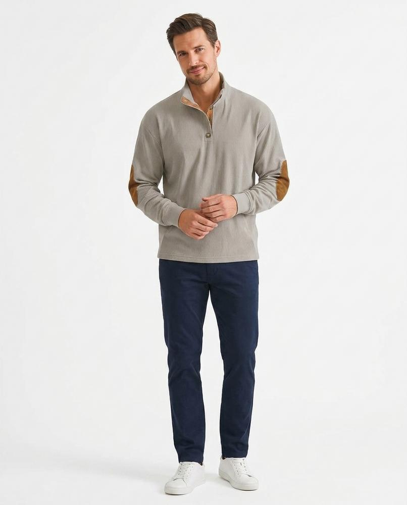 Cloppenburg Mode - Vidak | Gerippt Mit-Knopfleiste Pullover Herren