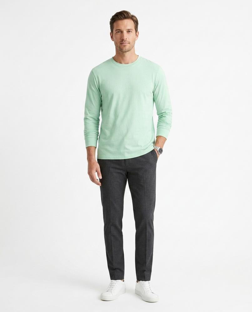 Cloppenburg Mode - Aozan | Langärmliges Rundhals Shirt Herren