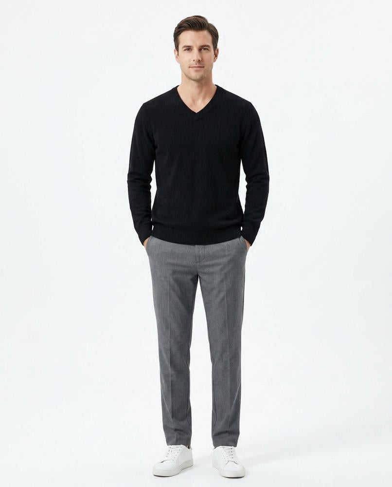 Cloppenburg Mode - Nagir | Feingestrickter V-förmiger Pullover Herren