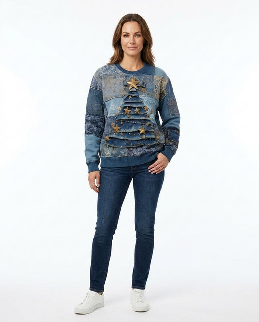 Cloppenburg Mode - Letur | Gepatcht Appliziert Pullover Unisex