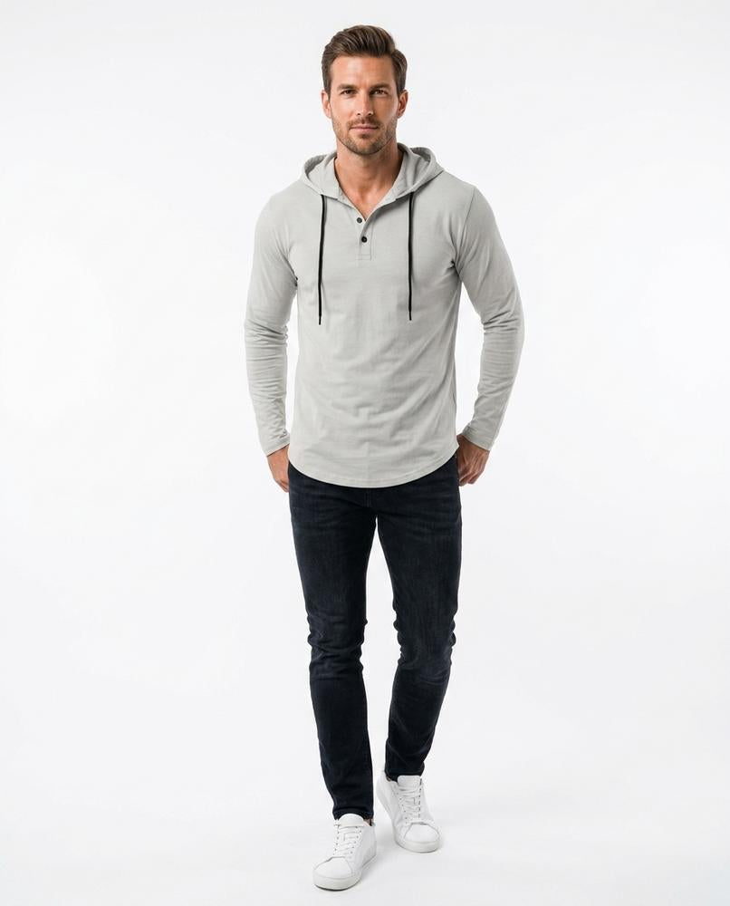 Cloppenburg Mode - Vimuk | Langärmliger Geknöpfter Hoodie Herren