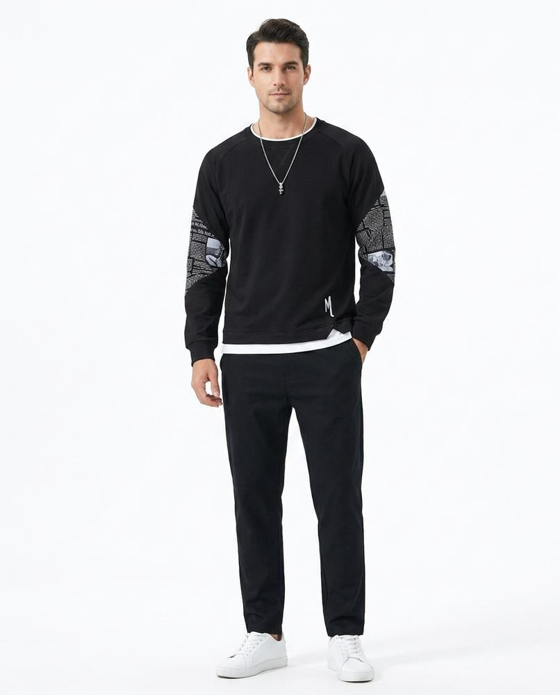 Cloppenburg Mode - Cofad | Bedruckt Langärmlig Sweatshirt Herren