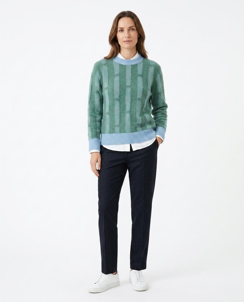 Cloppenburg Mode - Zibed | Gestreifter Strukturierter Pullover Herren