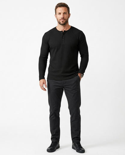 Cloppenburg Mode - Limon | Strukturiertes Langärmliges Shirt Herren