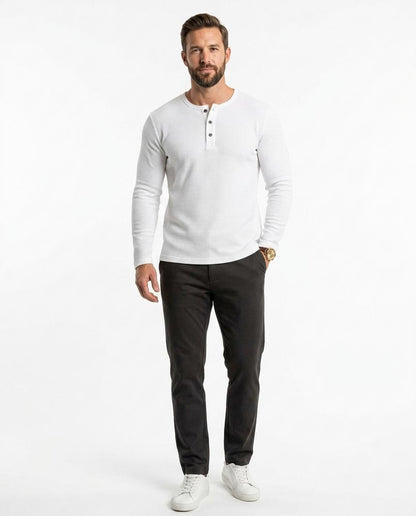 Cloppenburg Mode - Limon | Strukturiertes Langärmliges Shirt Herren