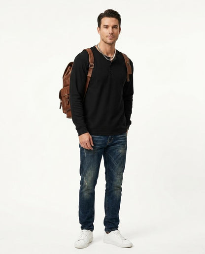 Cloppenburg Mode - Namis | Langärmliges Strukturiertes Shirt Herren