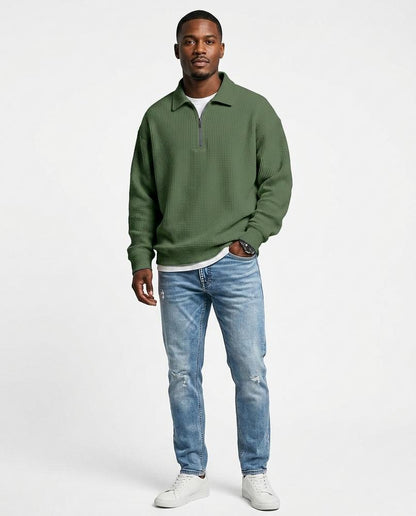 Cloppenburg Mode - Yetil | Langärmliger Waffelstrick Pullover Herren