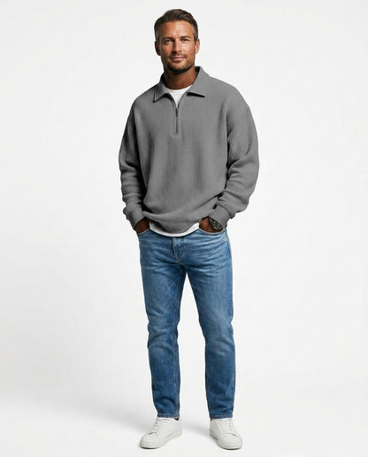 Cloppenburg Mode - Yetil | Langärmliger Waffelstrick Pullover Herren