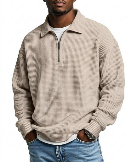 Cloppenburg Mode - Yetil | Langärmliger Waffelstrick Pullover Herren