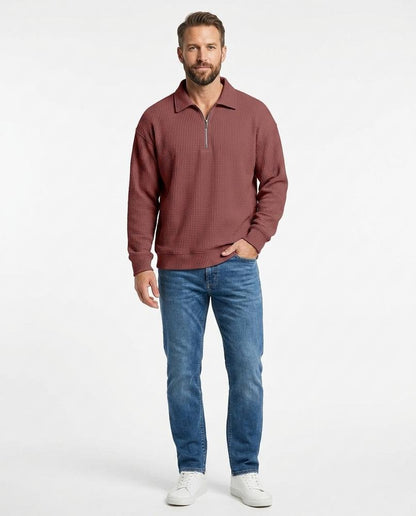 Cloppenburg Mode - Yetil | Langärmliger Waffelstrick Pullover Herren
