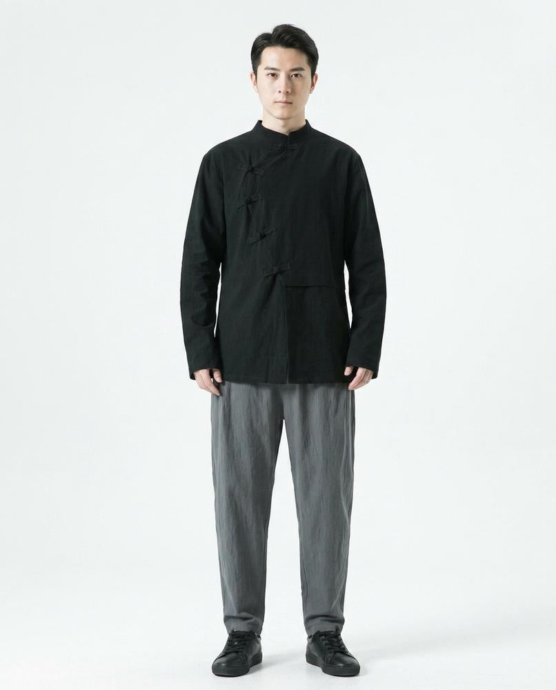 Cloppenburg Mode - Yaper | Asymmetrisches Stehkragen Hemd Herren