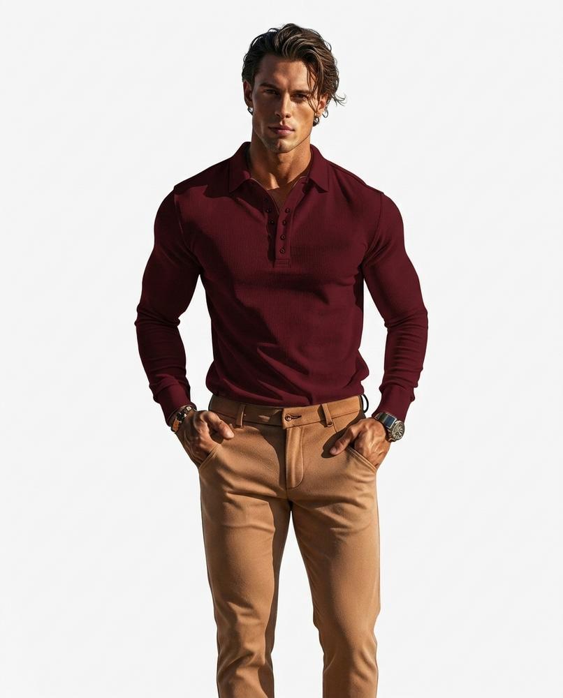 Cloppenburg Mode - Cuwok | Langärmliges Strukturiertes Shirt Herren
