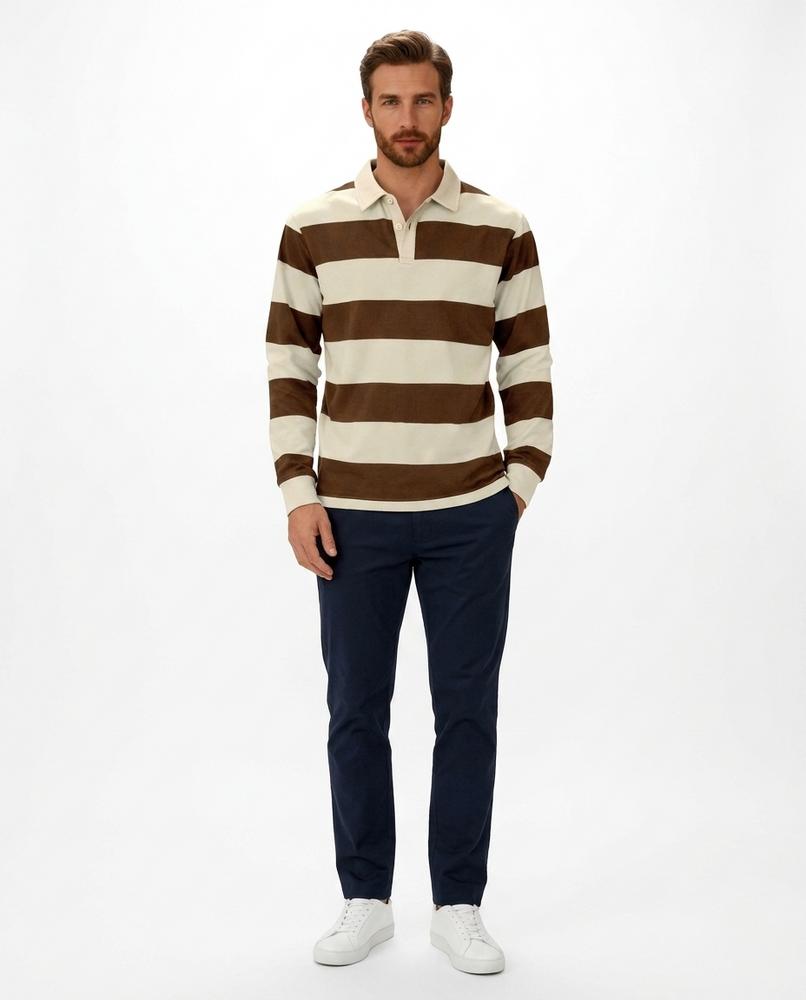 Cloppenburg Mode - Kasom | Gestreifter Langärmlig Pullover Herren