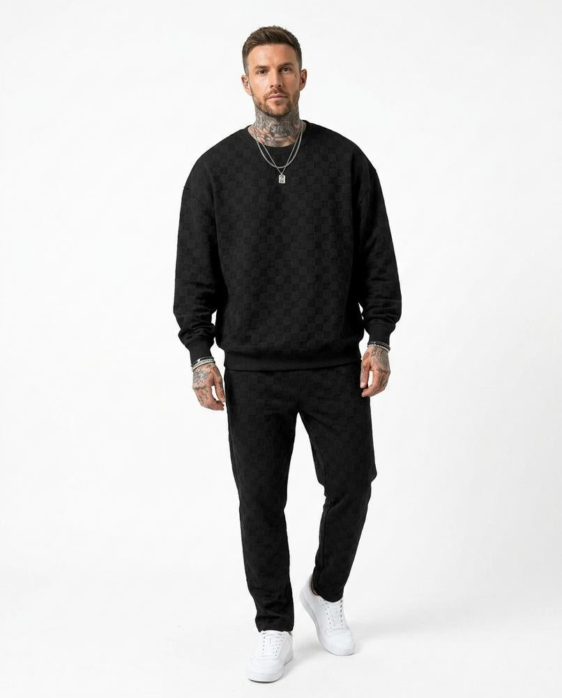 Cloppenburg Mode - Aivav | Gewürfeltes Langärmliges Sweatshirt Herren