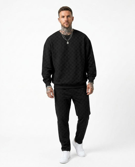 Cloppenburg Mode - Aivav | Gewürfeltes Langärmliges Sweatshirt Herren