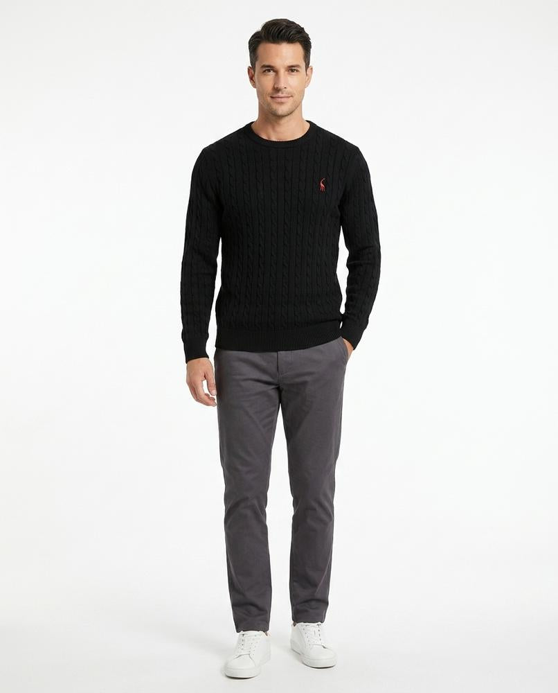 Cloppenburg Mode - Runim | Zopfgemustert Feingestrickt Pullover Herren