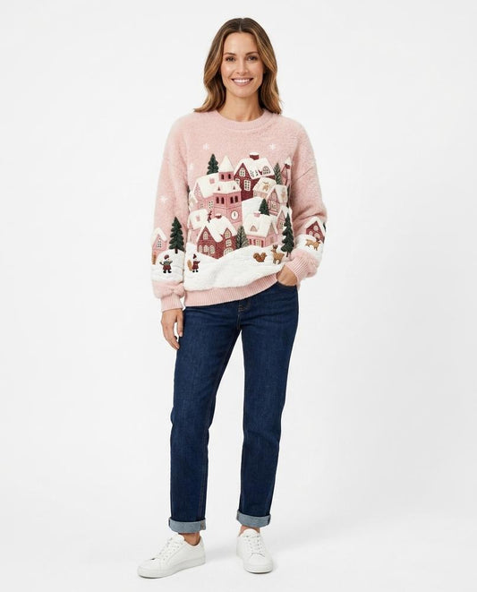 Cloppenburg Mode - Muhim | Flauschiger Applizierter Pullover Damen