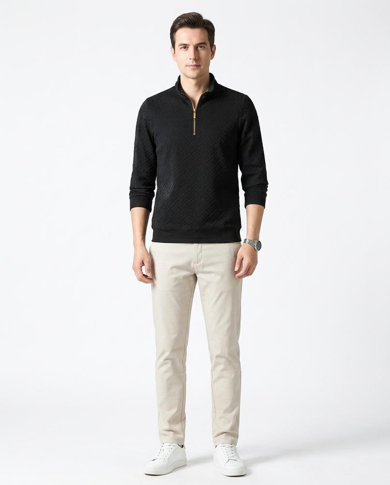 Cloppenburg Mode - Sepil | Strukturierter Langärmliger Pullover Herren
