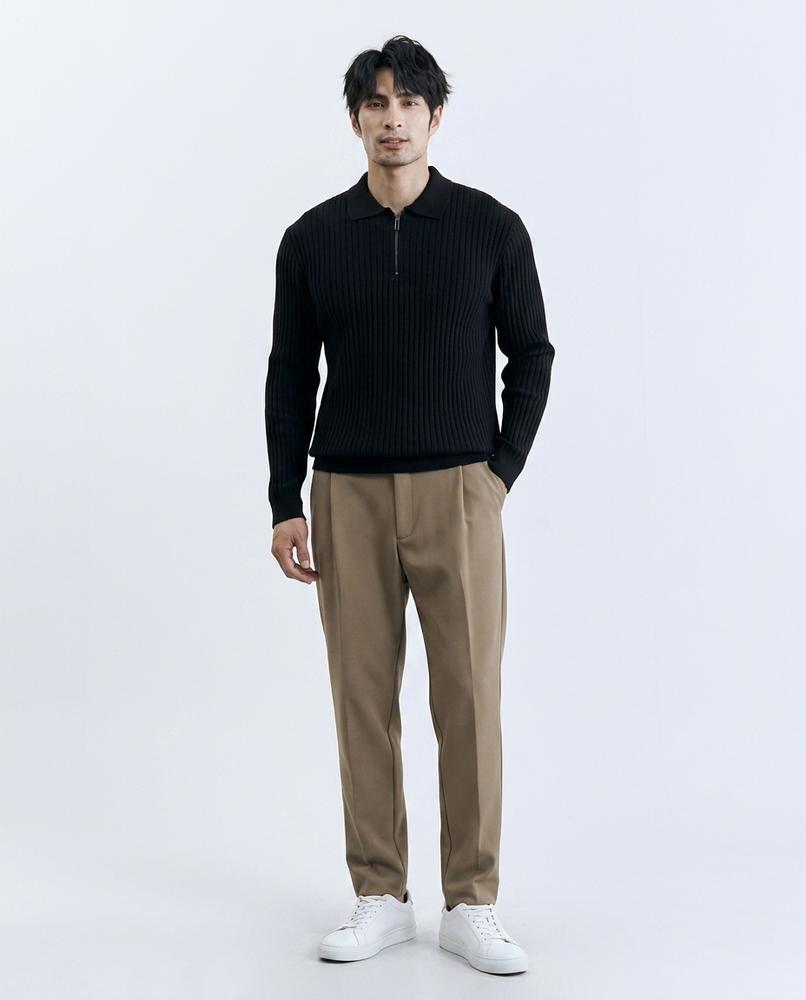 Cloppenburg Mode - Dehud | Gerippt Langärmlig Pullover Herren