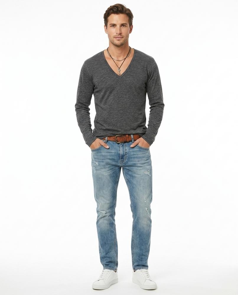 Cloppenburg Mode - Mawan | Langärmliges Meliertes Shirt Herren