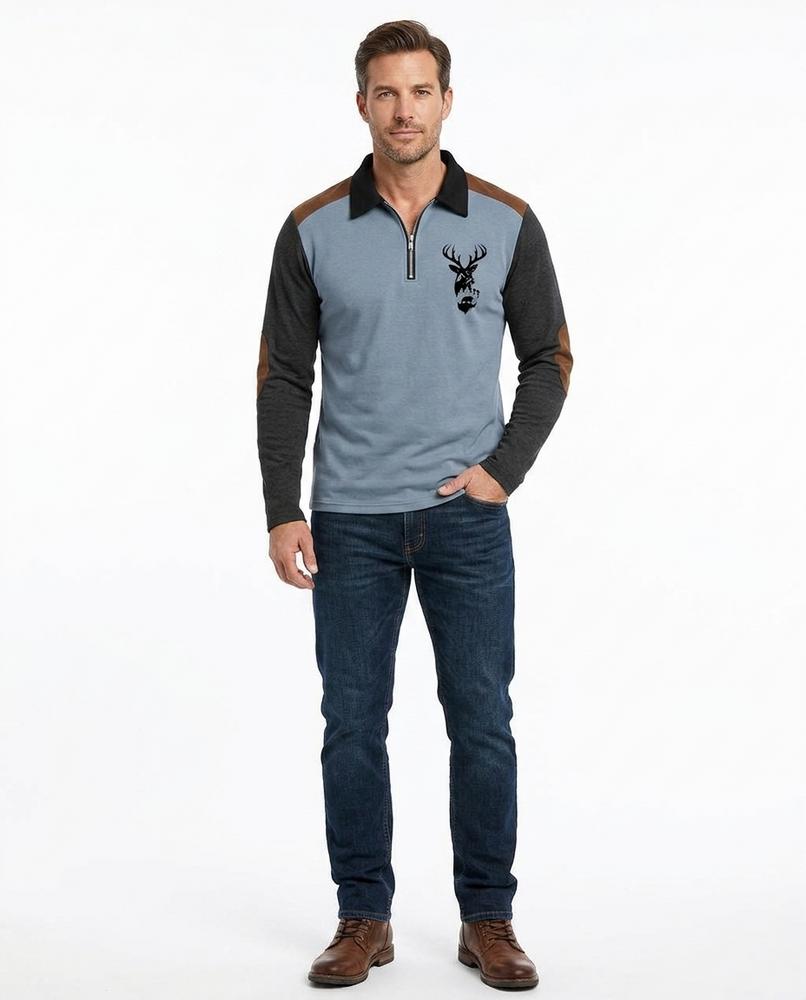 Cloppenburg Mode - Dodin | Langärmliges Bedrucktes Shirt Herren