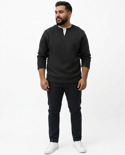 Cloppenburg Mode - Domel | Strukturierter Langärmliger Pullover Herren