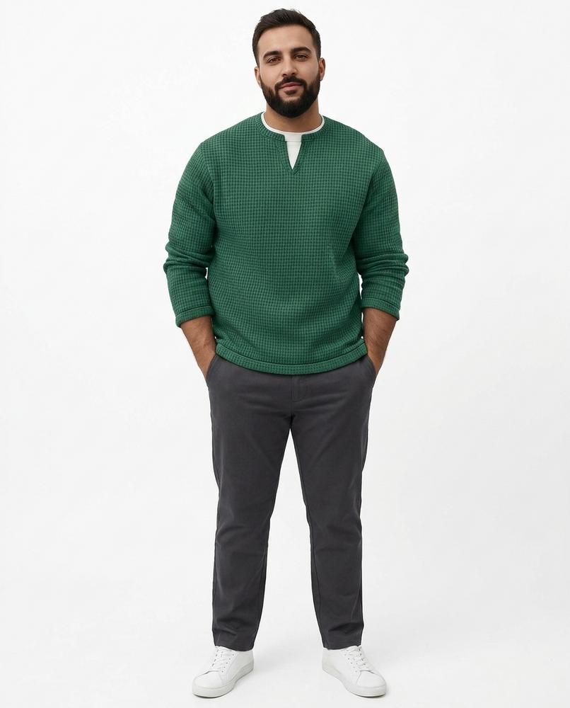 Cloppenburg Mode - Domel | Strukturierter Langärmliger Pullover Herren