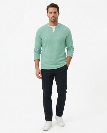 Cloppenburg Mode - Domel | Strukturierter Langärmliger Pullover Herren