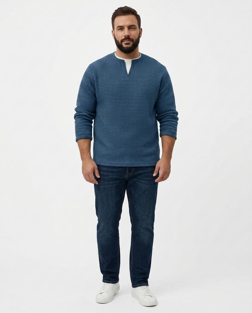 Cloppenburg Mode - Domel | Strukturierter Langärmliger Pullover Herren
