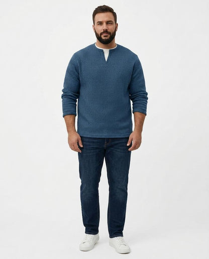 Cloppenburg Mode - Domel | Strukturierter Langärmliger Pullover Herren