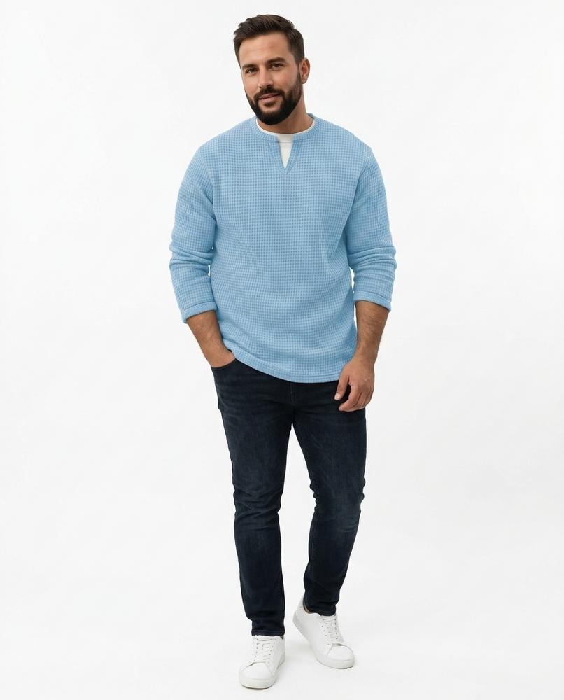 Cloppenburg Mode - Domel | Strukturierter Langärmliger Pullover Herren