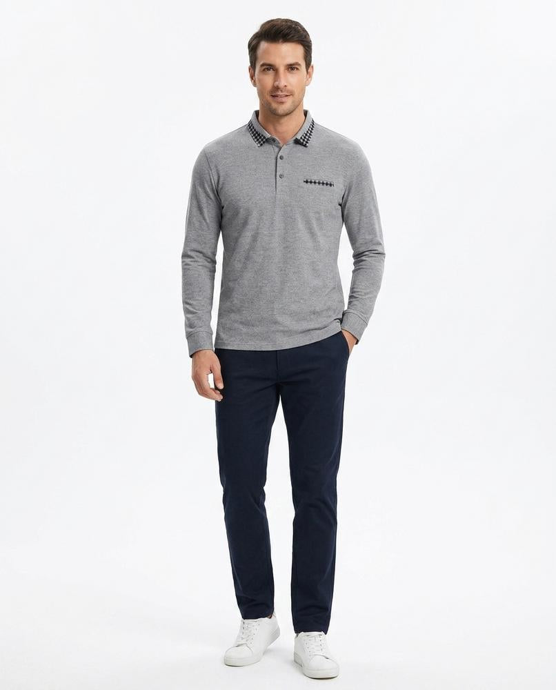 Cloppenburg Mode - Cihid | Langärmliges Kontrastfarbenes Shirt Herren