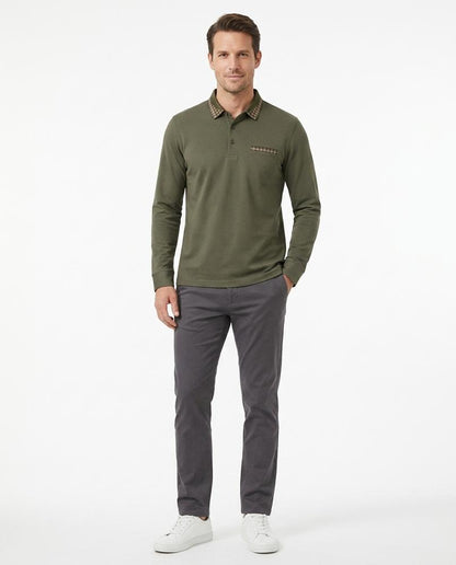 Cloppenburg Mode - Cihid | Langärmliges Kontrastfarbenes Shirt Herren