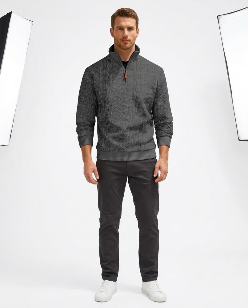 Cloppenburg Mode - Lufom | Strukturierter Langärmliger Pullover Herren