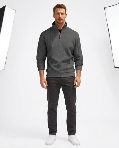Cloppenburg Mode - Lufom | Strukturierter Langärmliger Pullover Herren
