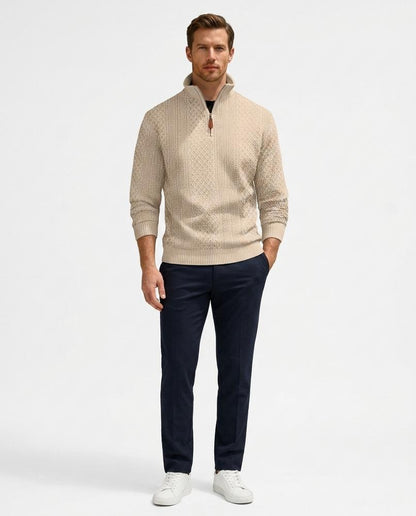 Cloppenburg Mode - Lufom | Strukturierter Langärmliger Pullover Herren
