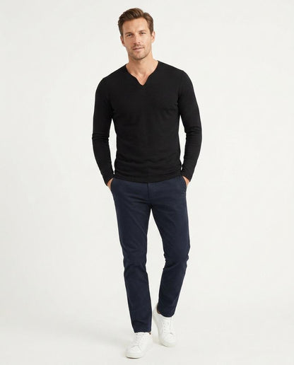 Cloppenburg Mode - Dovor | Körperbetontes Langärmliges Shirt Herren
