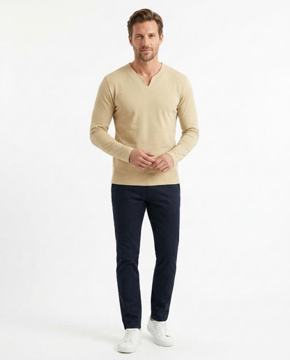 Cloppenburg Mode - Dovor | Körperbetontes Langärmliges Shirt Herren