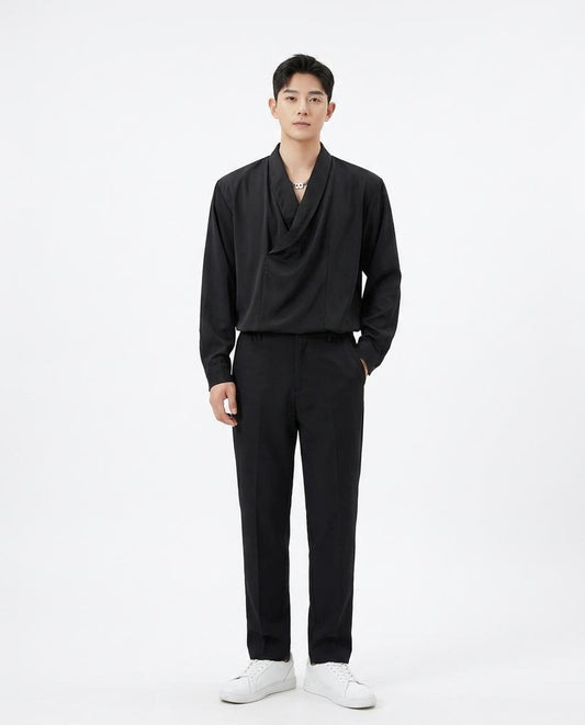 Cloppenburg Mode - Tosir | Drapiertes Lockeres Shirt Herren