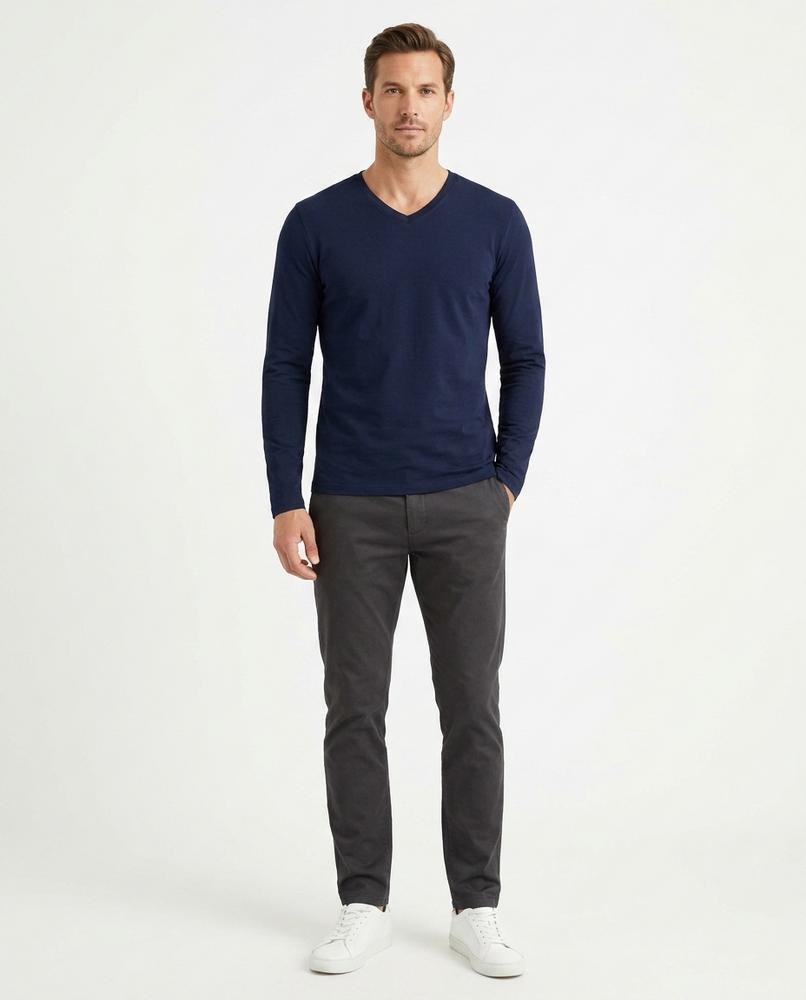 Cloppenburg Mode - Dovor | Körperbetontes Langärmliges Shirt Herren