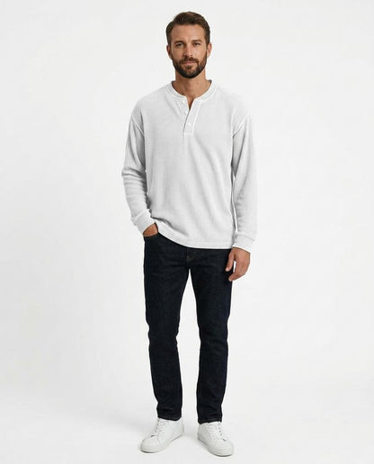 Cloppenburg Mode - Yugud | Gerippt Langärmlig Shirt Herren