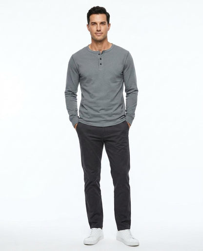 Cloppenburg Mode - Nuhud | Langärmliges Geknöpftes Shirt Herren