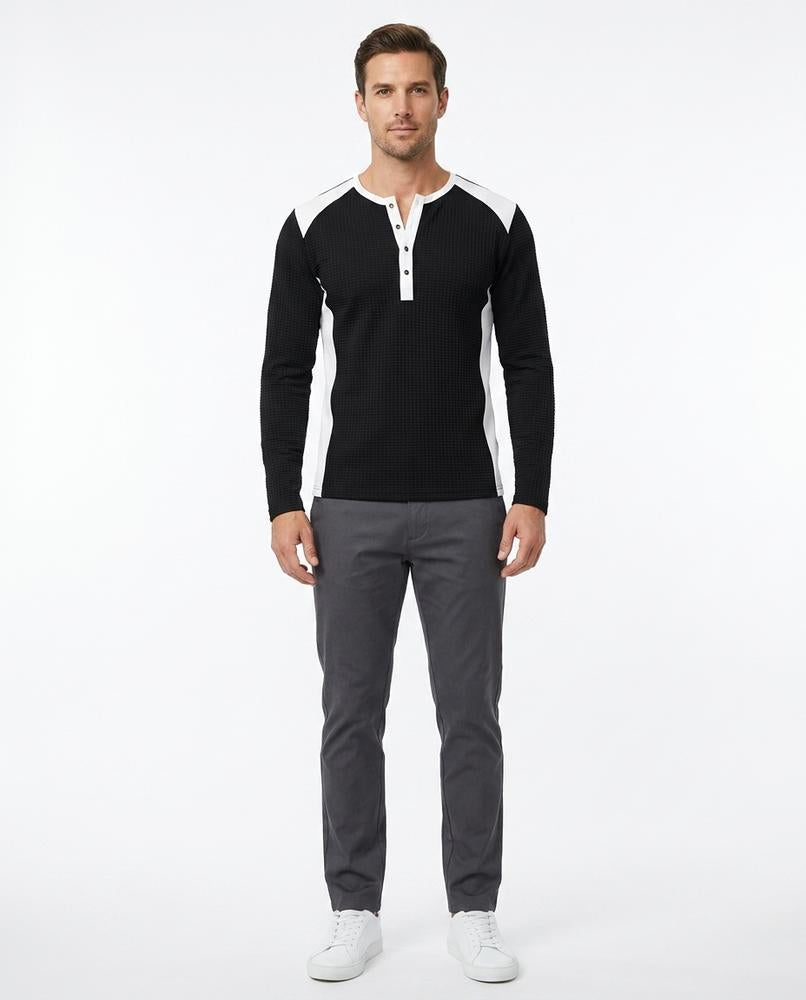 Cloppenburg Mode - Cores | Strukturiertes Langärmliges Shirt Herren