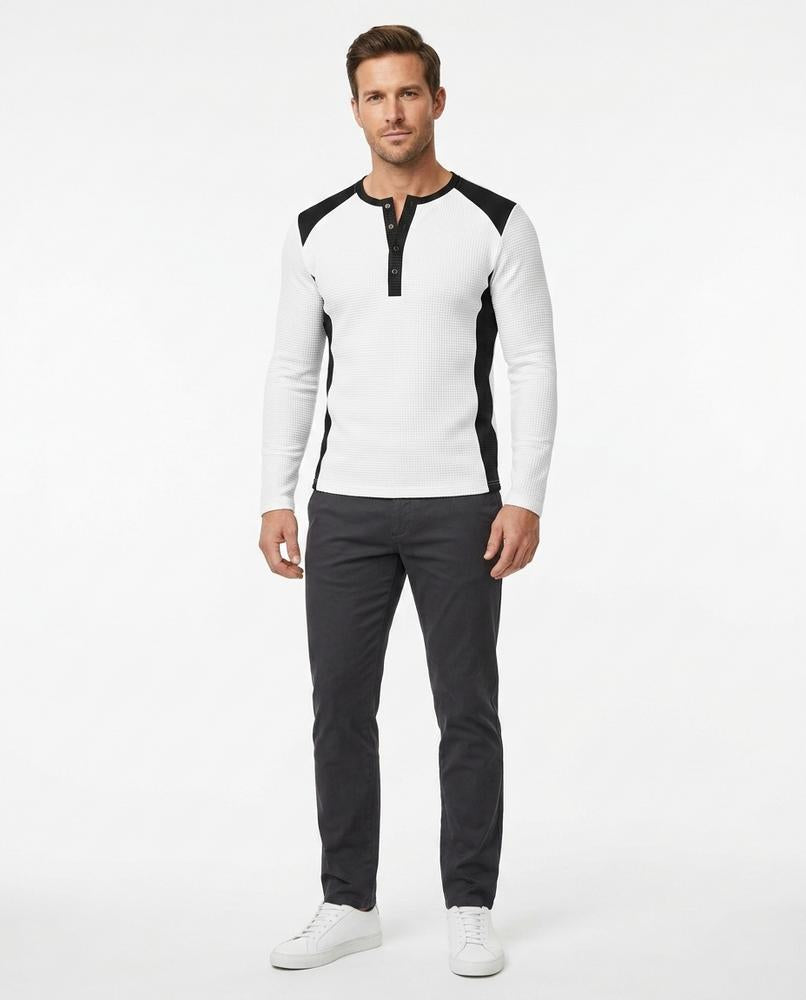 Cloppenburg Mode - Cores | Strukturiertes Langärmliges Shirt Herren