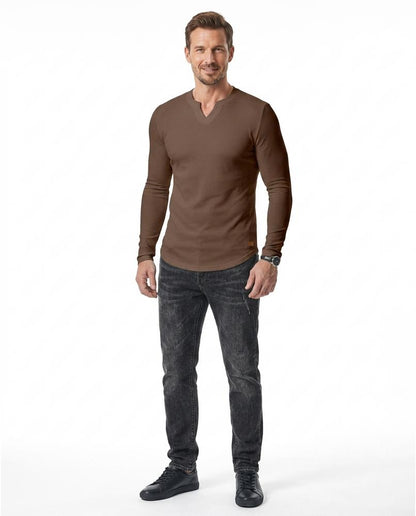 Cloppenburg Mode - Namol | Langärmlig Gerippt Shirt Herren