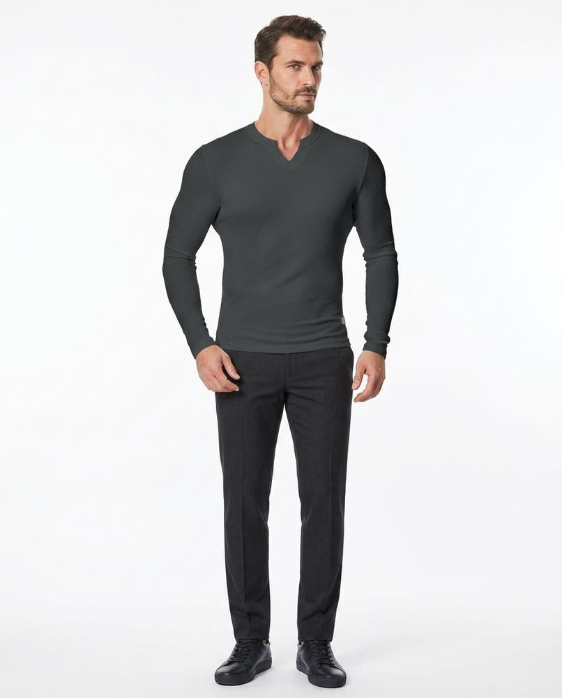 Cloppenburg Mode - Namol | Langärmlig Gerippt Shirt Herren