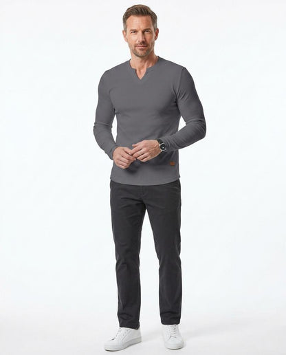 Cloppenburg Mode - Namol | Langärmlig Gerippt Shirt Herren